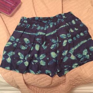 Blue shorts/ skirt